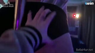 An orgy is taking place backstage at a huge event