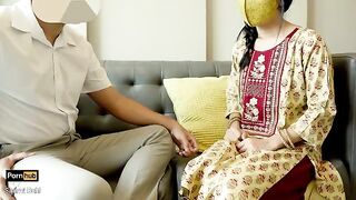 Petite 18-year-old Saanvi Bahl, with her big ass, gets rough fucked by her stepfather