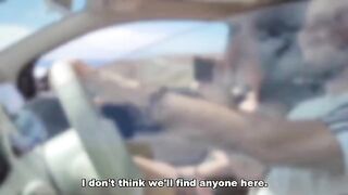 Public dick pumping to a stranger who just happened to be passing by