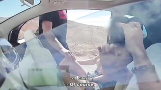 Public dick pumping to a stranger who just happened to be passing by