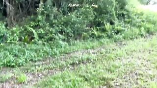 First sextape in the forest for this young French couple, straight from their backyard adventures!