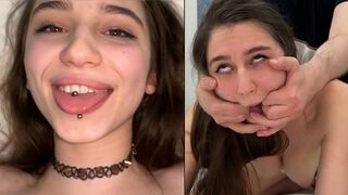 Cute girl in the street, but a slut in the bed