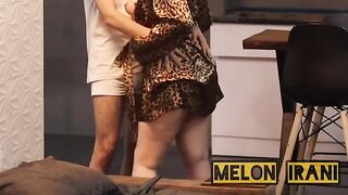 Sexy Persian girl performs a sensual dance before getting intimate