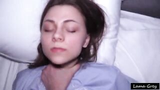 The girl with the cute face became a submissive slave in the dormitory