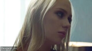 The cunning beauty Braylin was spanked by her boyfriend in a passionate scene