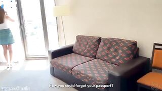 A stepson got a room in the hotel with his steaming stepmom