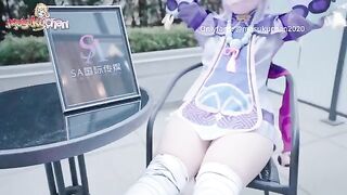 Thick Thighs Massage Smut with Qiqi from Genshin Impact getting fucked hard