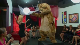 Hoes in the club getting wild with no limits, inspired by Dancing Bear’s infamous parties