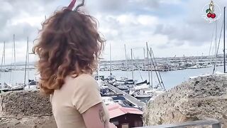 I invited the girl to my boat and she gave me a blowjob