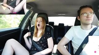 The guy surprised his girlfriend Verlonis with a present while driving in public