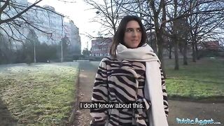 A beautiful European girl, a biology student, got a new job