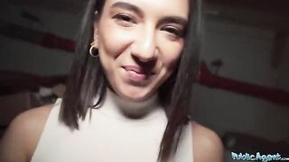 A beautiful European girl, a biology student, got a new job