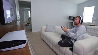 A guy hired a painter to distract his wife from gaming