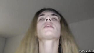 Pink pussy teen, 18 yo, gets her holes filled with a big dick