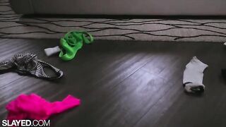 Fit beauties Vanna and Alexis enjoy intense lesbian sex