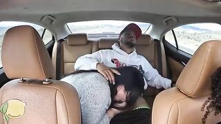5 star Uber fuck with Frecklemonade and Tokyo Leigh, a thrilling ride indeed