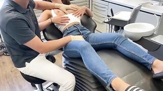 My doctor checked my boobs, not my teeth!! It was a hot examination!!
