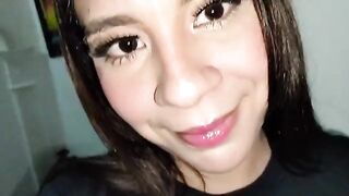 Colombian Latina gets horny and fucks her stepson in the hotel room