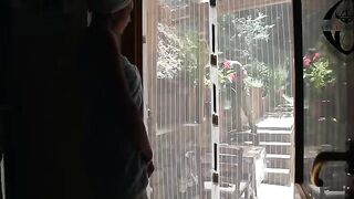 The gardener was sexually used by the householder in an intense scene