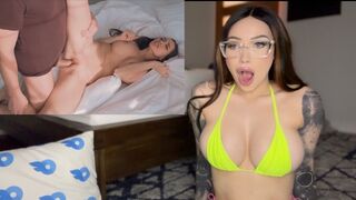Luxury Girl performs oral on her stepson in an intimate, detailed scene