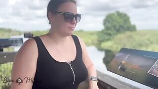 Outdoor sex with real couple in Alligator Alley Rest Stop - Ponno