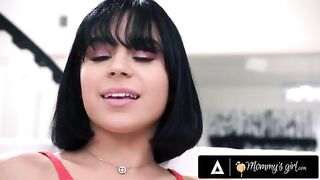 Sexy moms teach a naughty teen a lesson in intense group sex