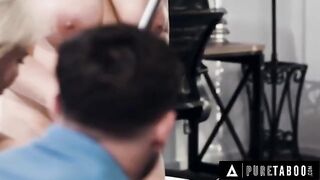Horny maid Natasha Nice gets fucked by kinky swingers
