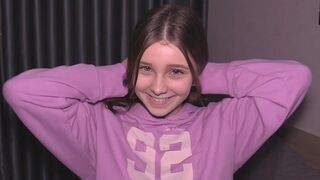The girl was completely new to this kind of experience. It was a first for her
