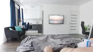 Pervert stepson gets his ass gapped by horny stepmom using Autofap