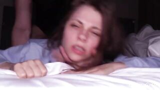 The Perfect Girlfriend - Petite Teen gets her pussy destroyed