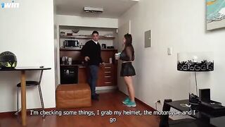 Aglaia Spicy delivers her ass in the house of her best friend ANAL CREAMPIE