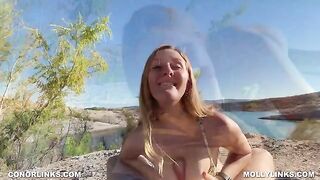 Epic hiking adventure turns into a hot sex session with Molly Pills