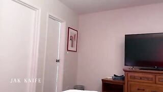 The best friend's mom offered her bed to rest after a long journey