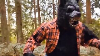Brunette makes date turn into a wolf, gets creampied hard