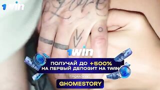 The ANAL Game. Halloween... - a rough anal sex with a hot tattooed girl