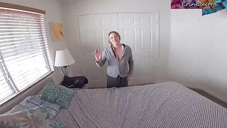 Stepmom caught me stealing her panties, now I’m getting intimate with her in POV