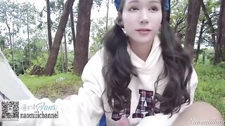 A romantic sex with a girl in the nature is a great start of a relationship