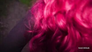 Met a hot girl with a big ass in the forest and fucked her hard, filled with cream