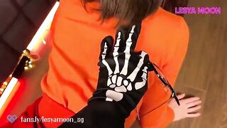 On Halloween, White Mask fucked Velma in a steamy cosplay parody