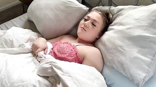 A cute teen plays hooky with her step dad, leading to an intimate encounter