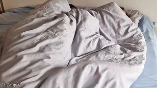 The husband decided to wake his wife with a cock in her pussy