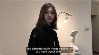 Instead of studying, better use your time for sex with classmate