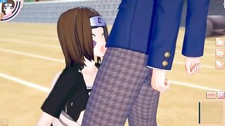 Naruto's pervert dream comes true with a hot girl with big tits