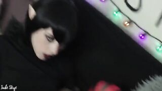 Pale teen Mavis gets fucked by a horny vampire in Hotel Transylvania