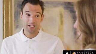Lena Paul gets her big tits smashed by her ex who can't move on
