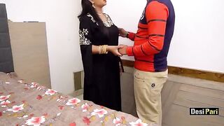 Desi Pari got her pussy pounded by step-cousin with rough Hindi talk