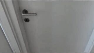 The neighbor wanted intimacy and the condom ended up in her