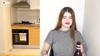 Nymphomaniac woman fucks with her neighbor in wet conditions