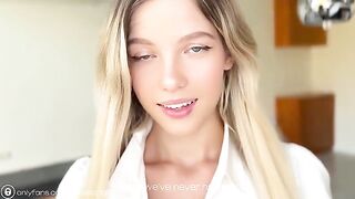 I rewarded my hot student-neighbor with a cumshot after viewing her nude pictures
