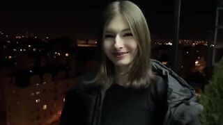 A hot 18-year-old neighbor girl agreed to sex for money